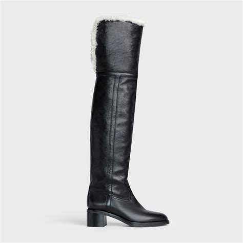 celine thigh high boots buy|Women's Celine Folco Thigh High Boot in Calfskin .